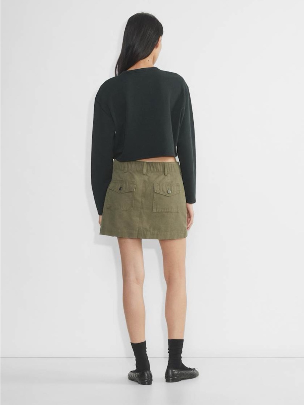 2/$15 Aritzia Sunday Best Baby Waffle Longsleeve Relaxed waffle-knit longsleeve - Picture 12 of 14